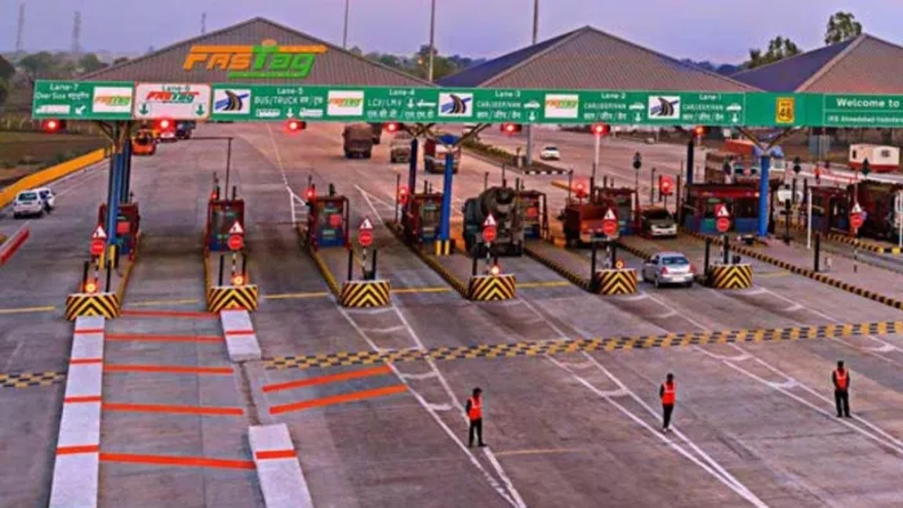 Toll deducted through GNSS system